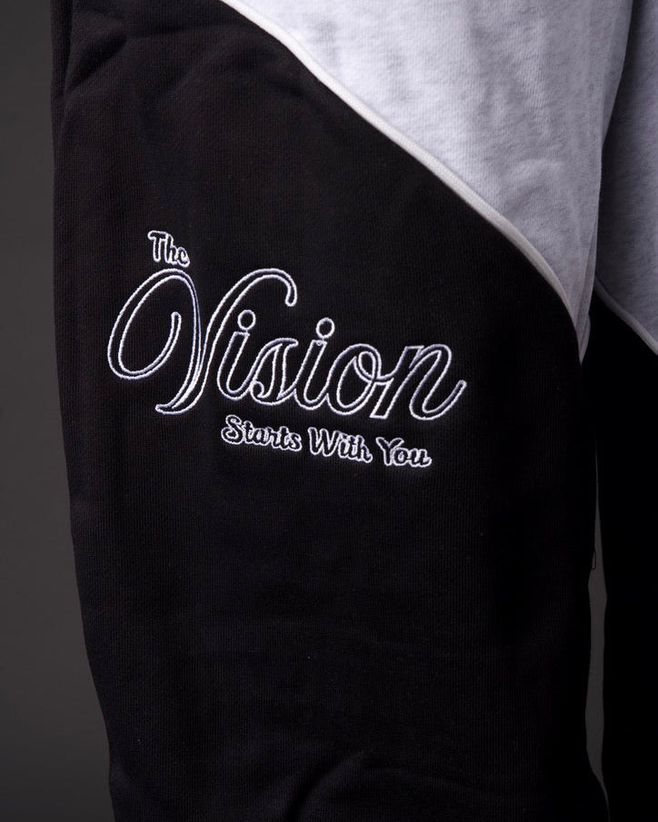 Black on Grey Sweatpants