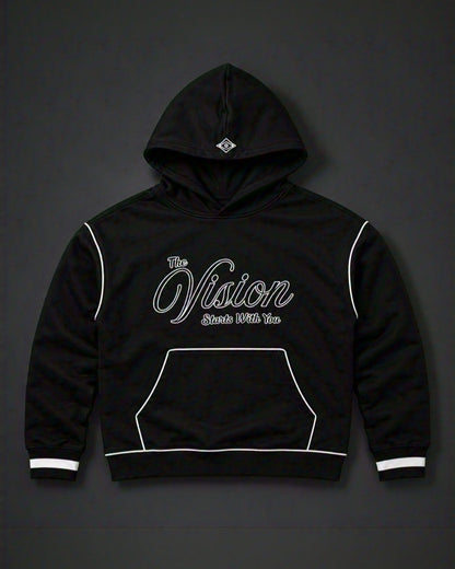 Black on Black Hoodie