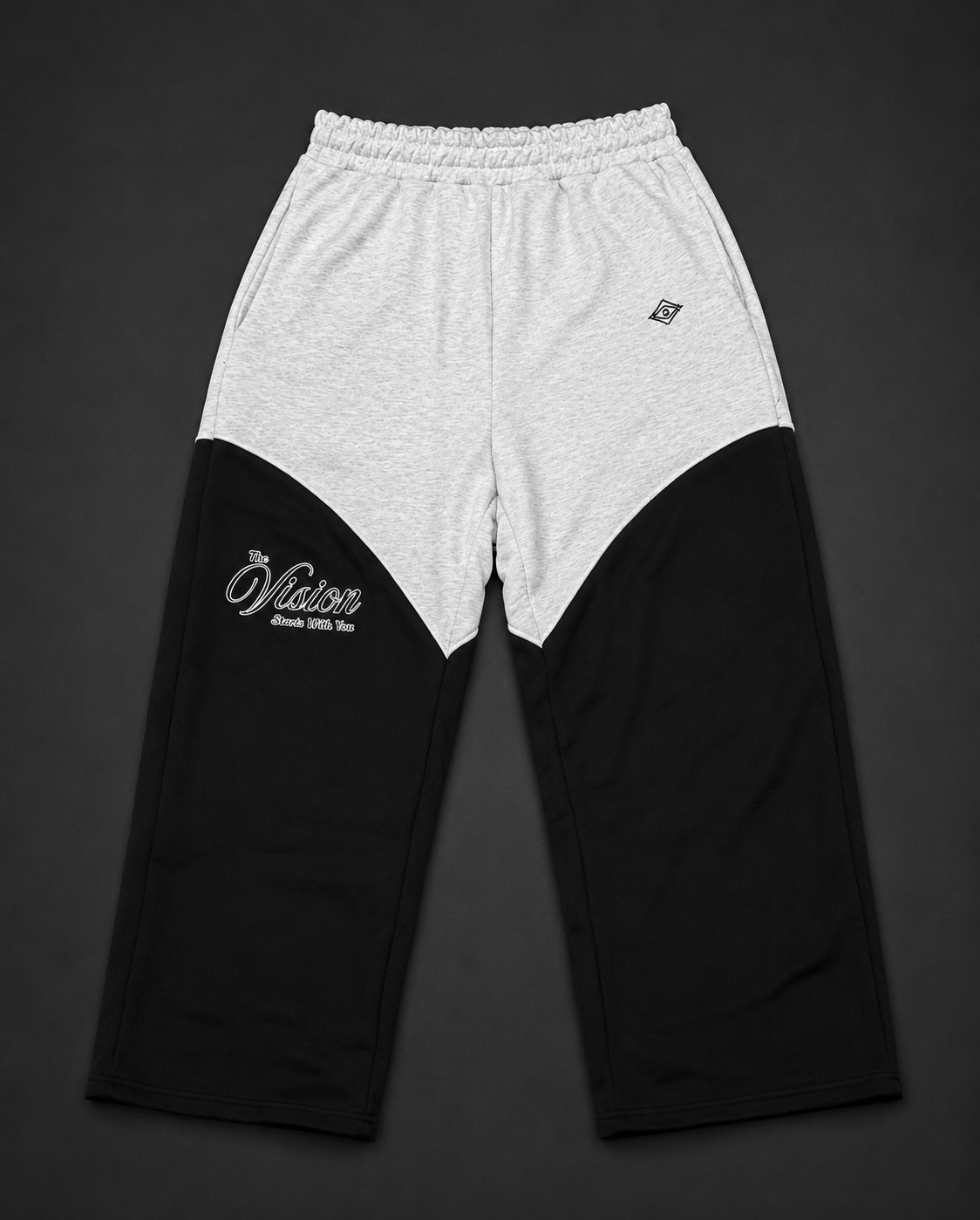 Black on Grey Sweatpants