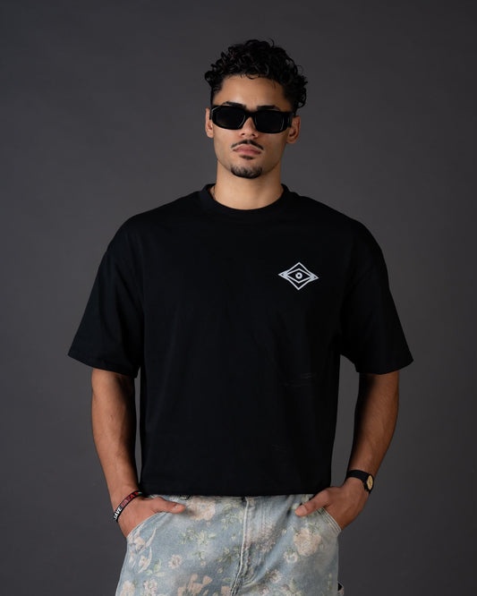 Black Boxy T Shirt