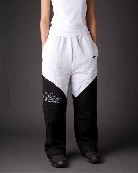 Black on Grey Sweatpants