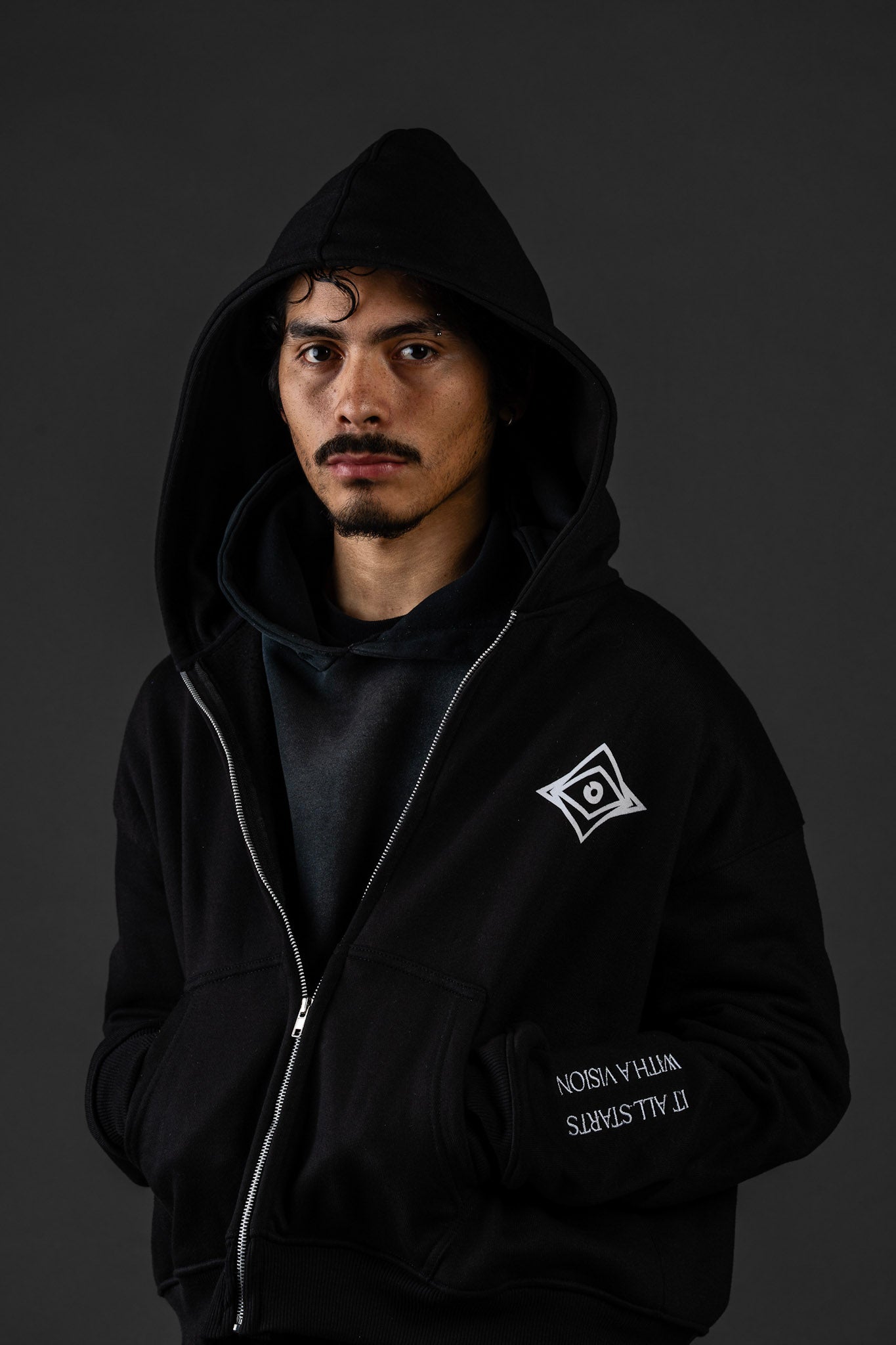 Vision Exclusives Zip Up Hoodie