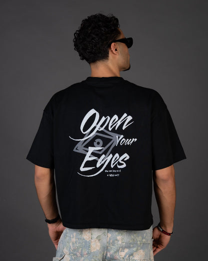 Black Boxy T Shirt