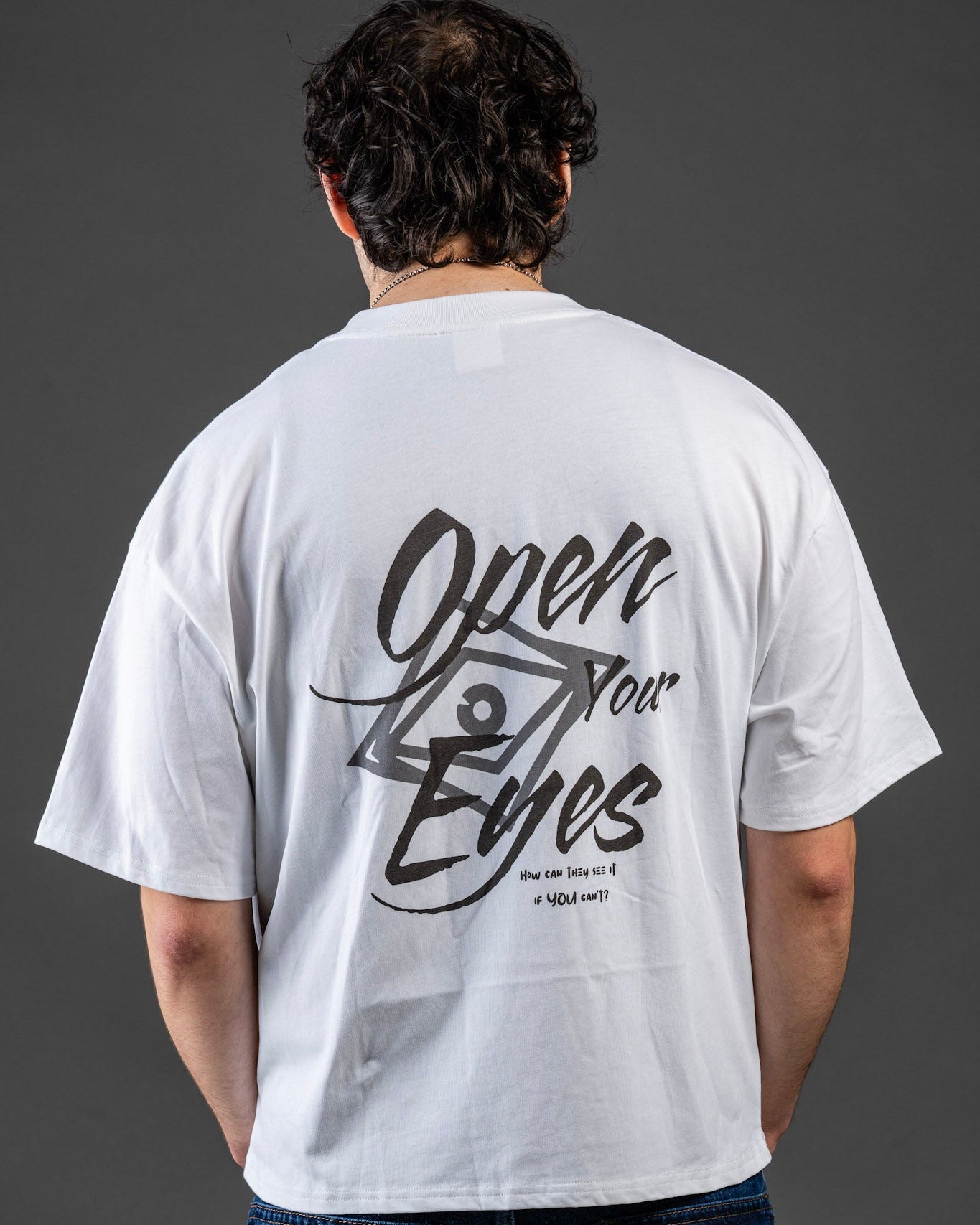 White Boxy T Shirt