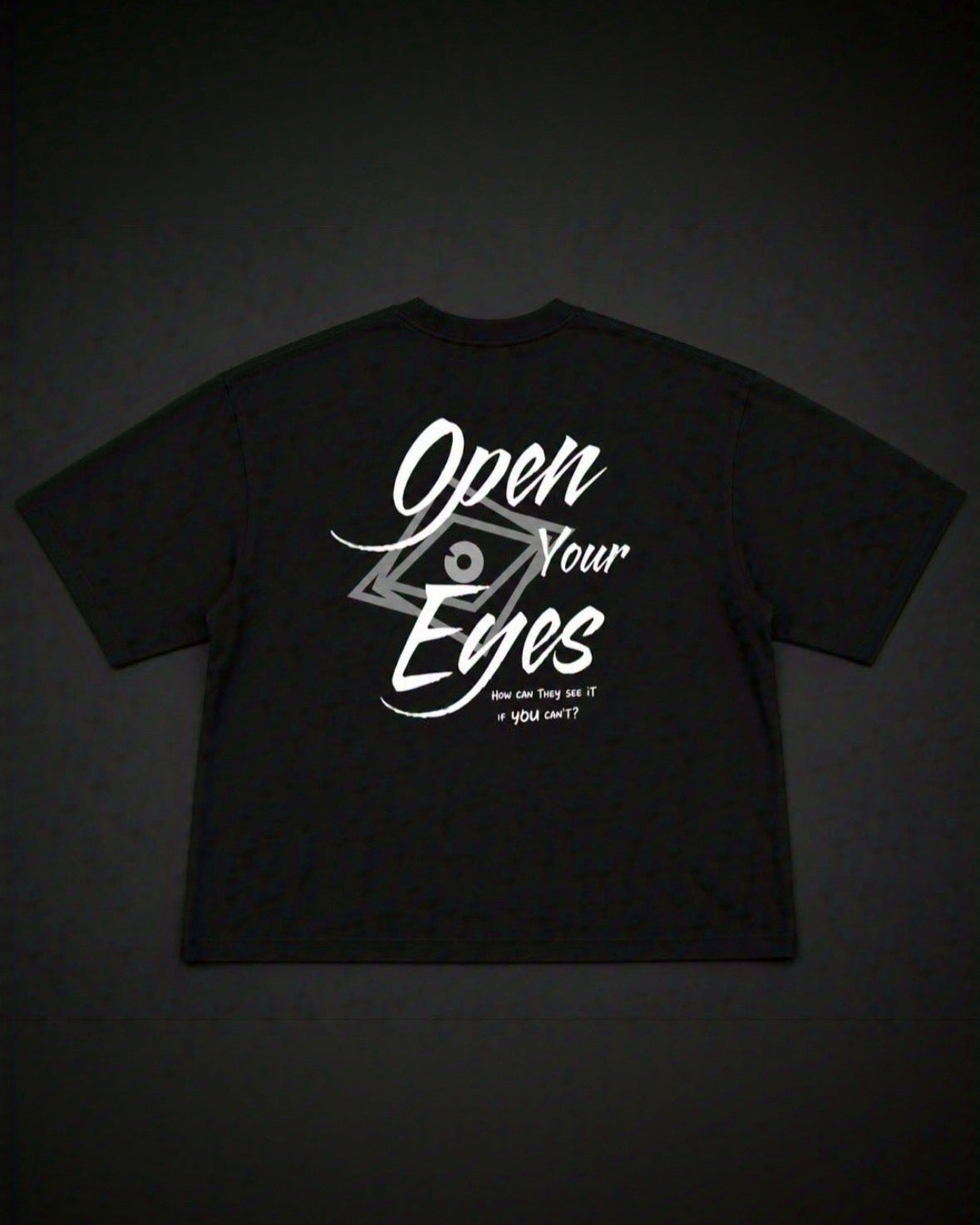 Black Boxy T Shirt