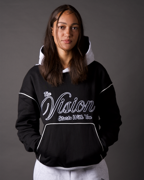Black on Grey Hoodie