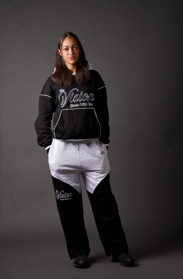 Black on Grey Sweatpants