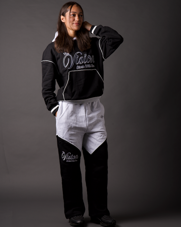 Black on Grey Hoodie