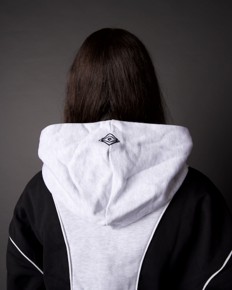 Black on Grey Hoodie