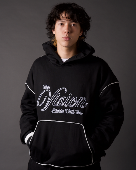 Black on Black Hoodie